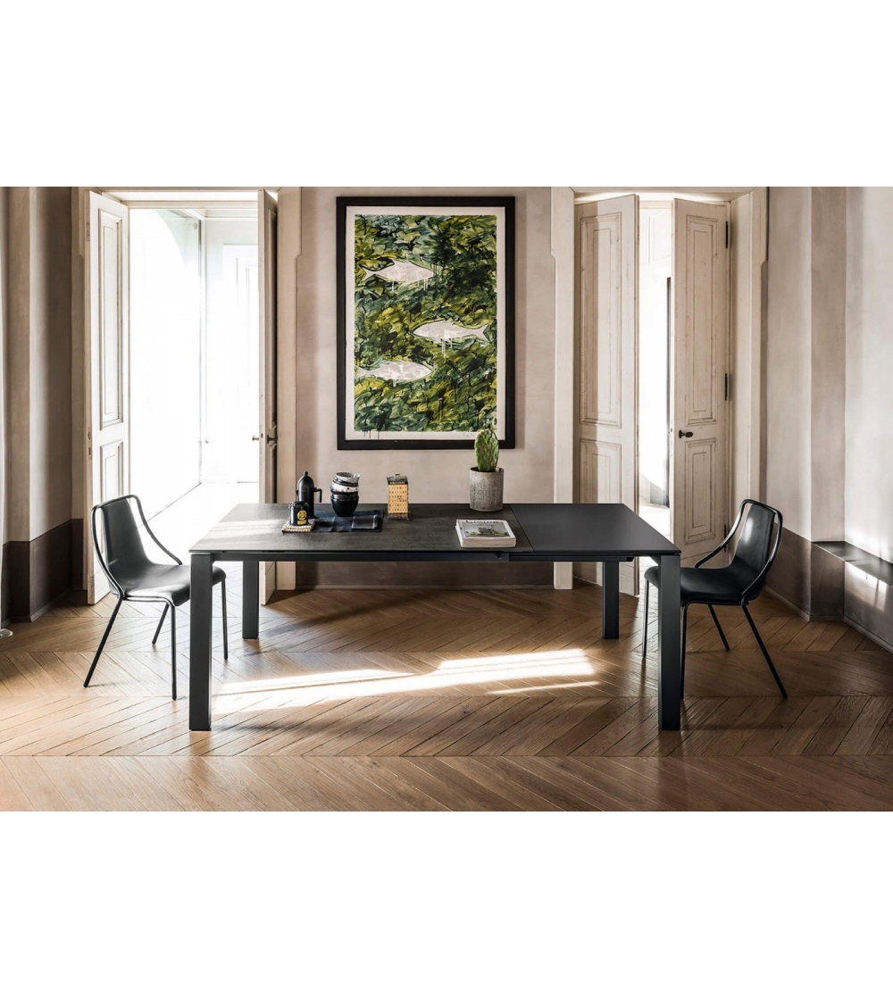Badù Table With Lacquered Extensions - Midj