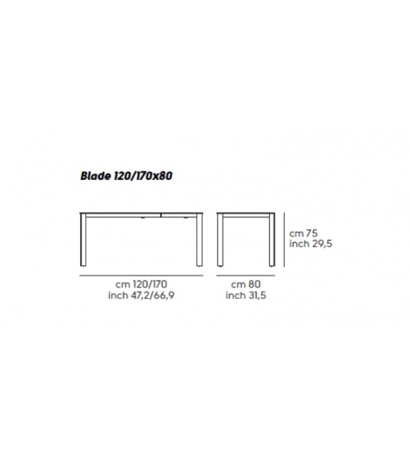 Table Extensible Blade - Midj