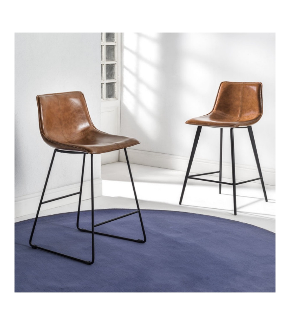 Lot 2 Tabourets Dublin Stool - La Seggiola