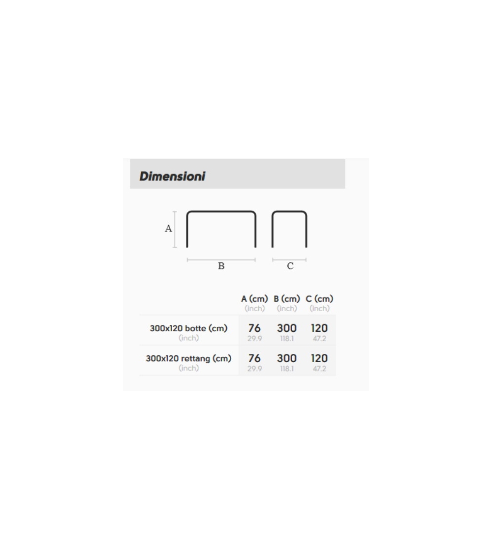 Mesa Concave Botte - Midj