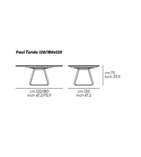 Tavolo Tondo Paul - Midj