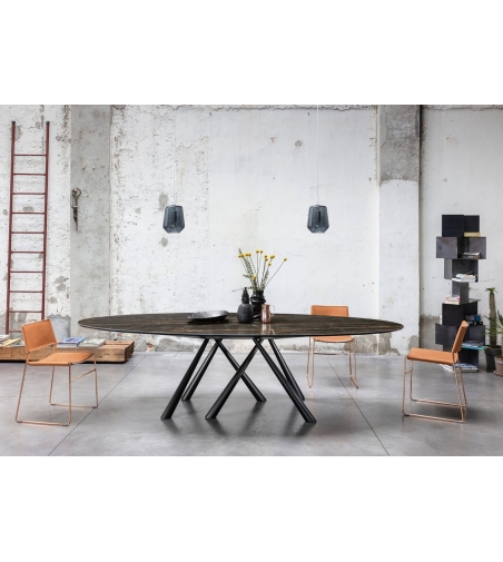 Oval Table Forest Midj