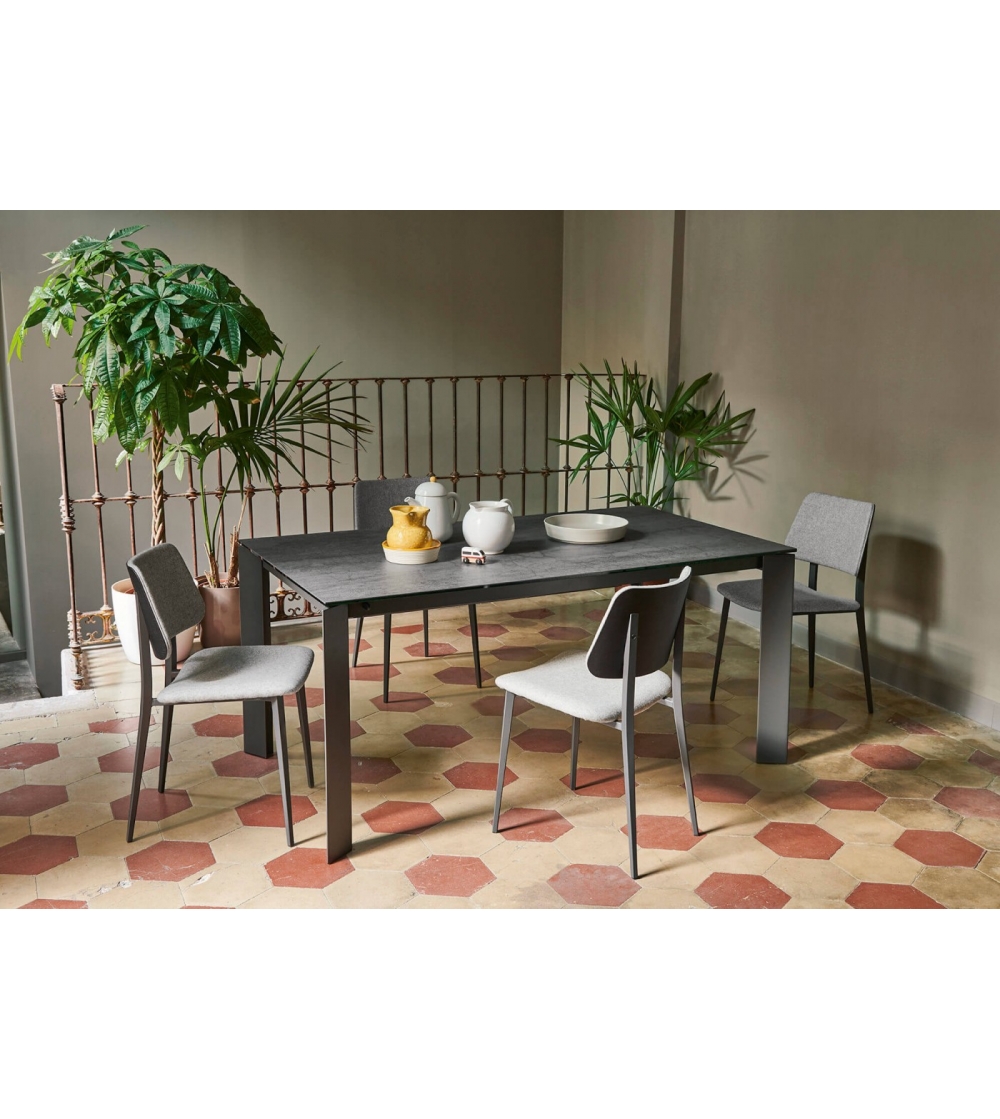 Ghedi Crystal Ceramic Table - Midj