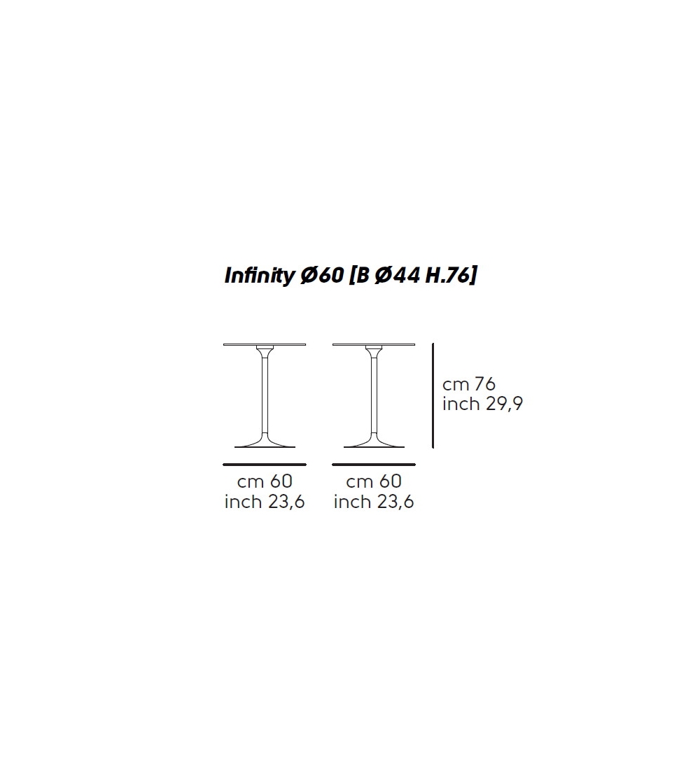 Midj Table Infinity