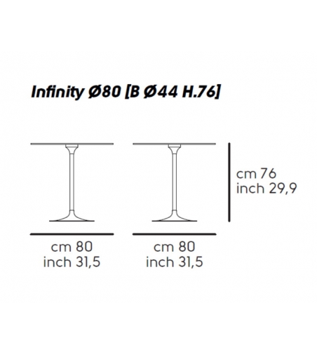 Midj Tavolo Infinity