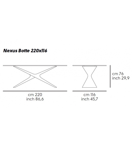 Nexus Botte Table - Midj