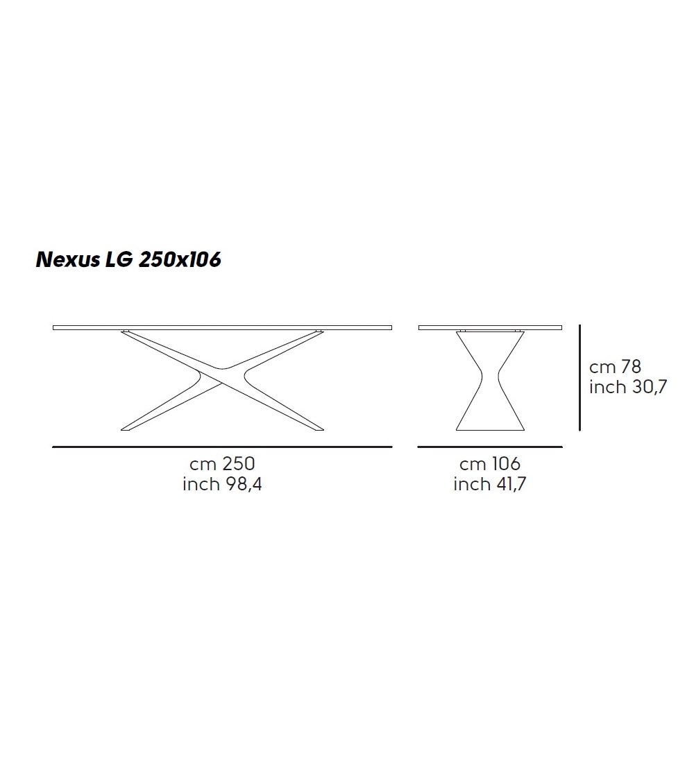 Nexus Holztisch - Midj