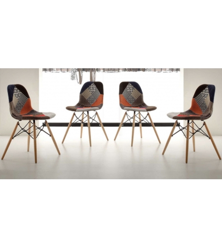 Silla Shell Patch La Seggiola