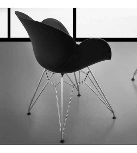 Poltroncina Lotus Metal La Seggiola
