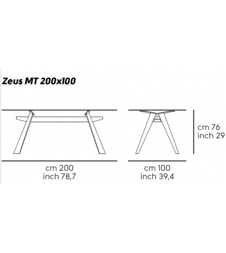Zeus Table - Midj