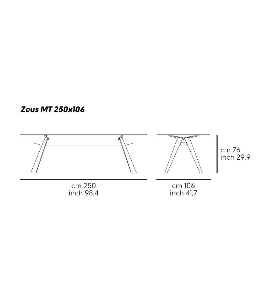 Zeus Table - Midj
