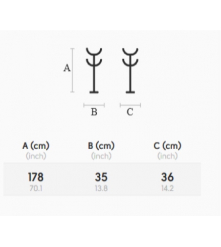 Appendiabiti Apelle TREE Midj