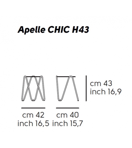 Apelle Chic Table - Midj