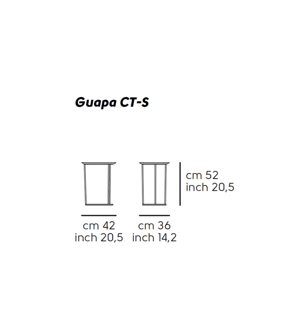 Midj Couchtisch Guapa CT S