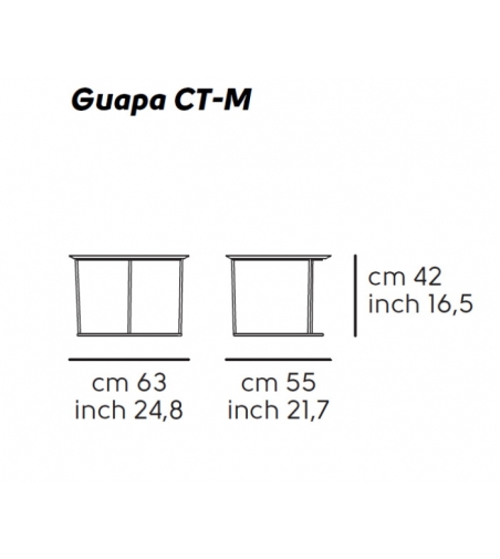 Midj Couchtisch Guapa CT M