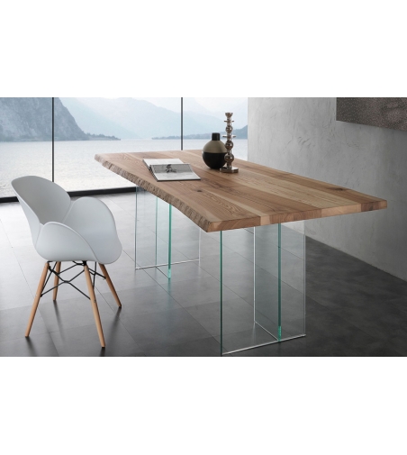 La Seggiola Table 704 VE Bio-Glass