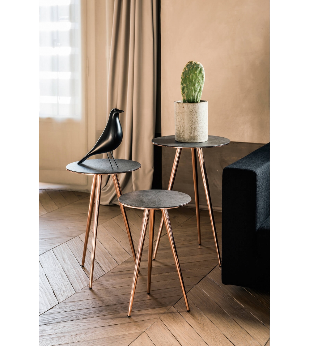 Tavolino Trip Cristalceramica - Midj