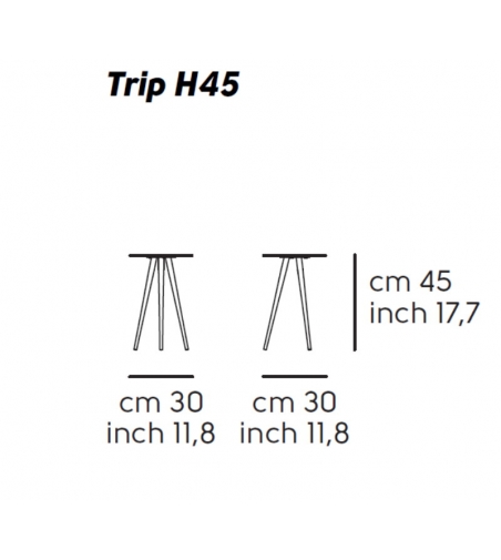 Trip Couchtisch Kristallkeramik - Midj