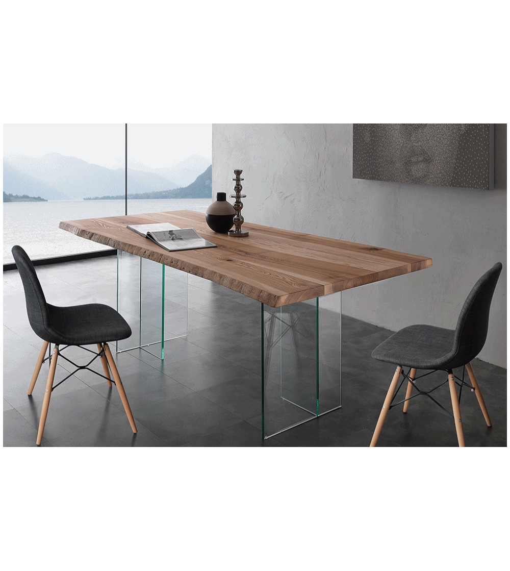 La Seggiola Table 704 VE Bio-Glass