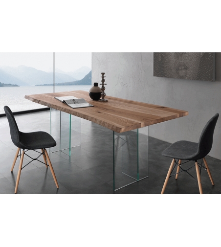 La Seggiola Table 704 VE Bio-Glass