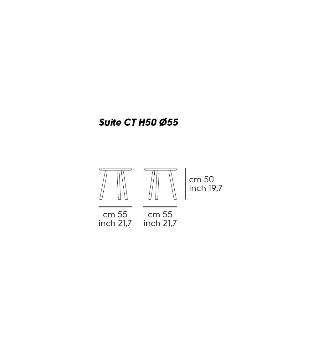 Mesita Redonda Suite - Midj