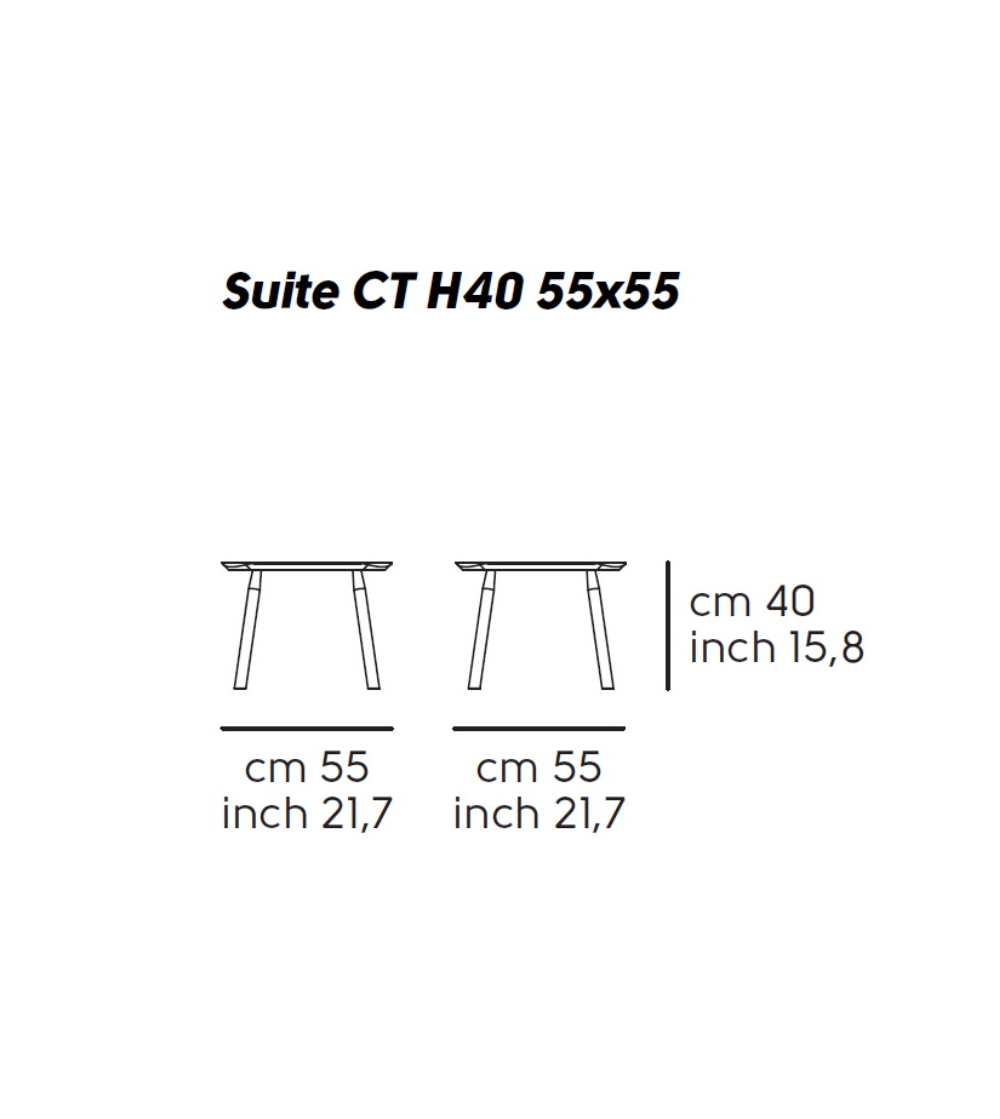 Suite Square Coffee Table - Midj