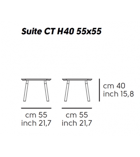 Table Basse Carrée Suite - Midj