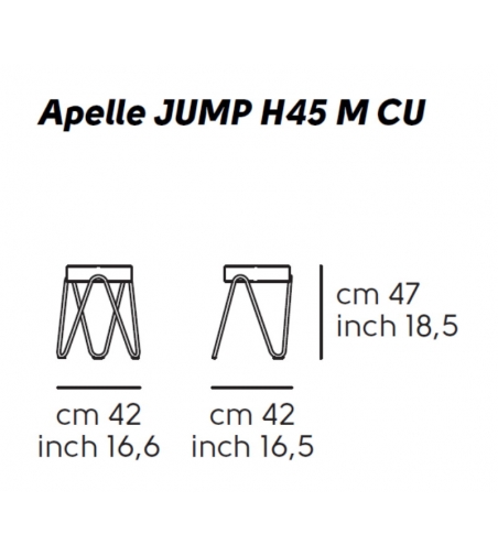 Tabouret Apelle Jump Midj