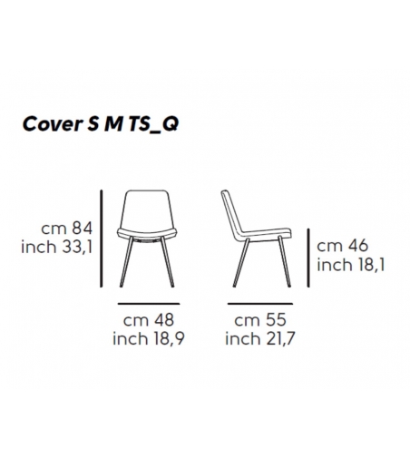 Midj Cover S Q Stuhl