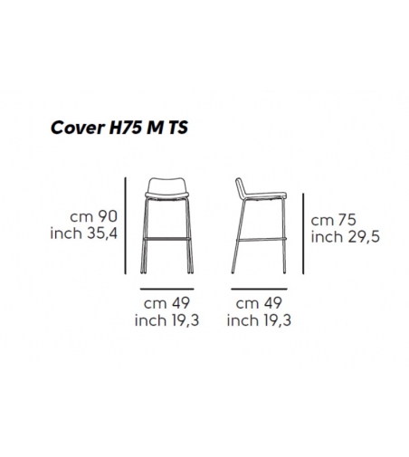 Sgabello Cover - Midj