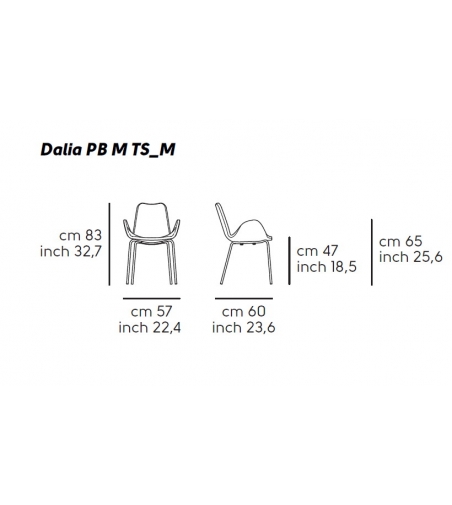 Fauteuil Dalia Midj PB MT