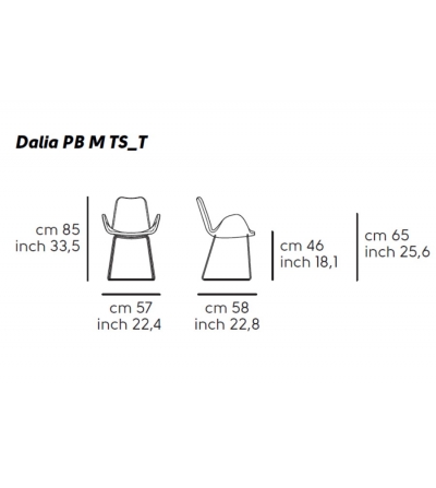 Poltroncina Dalia PB M TS_T - Midj 2