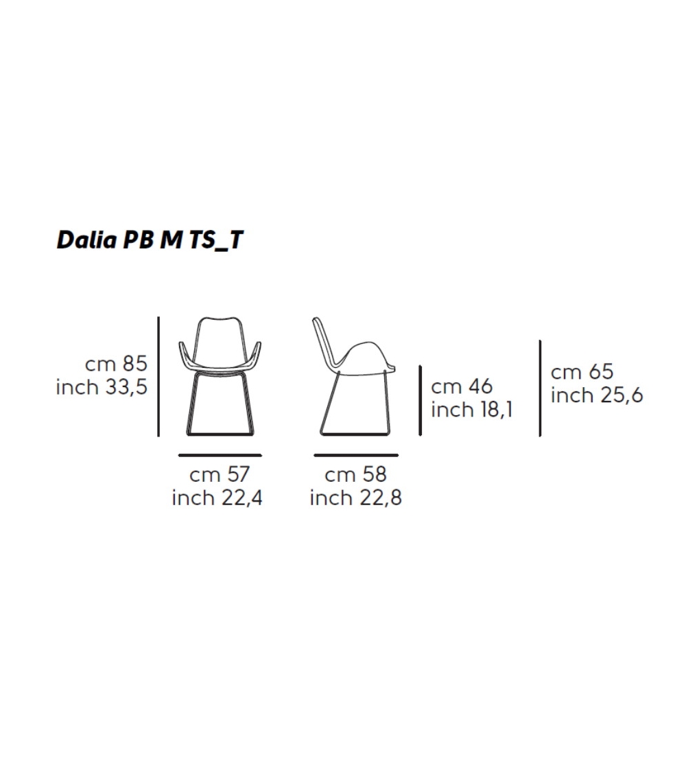 Dalia PB M TS_T Sessel - Midj