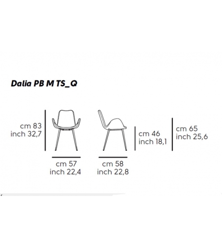 Dalia PB M TS_Q Sessel - Midj
