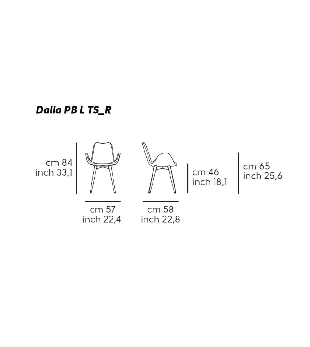 Dalia PB LTS_R Armchair - Midj