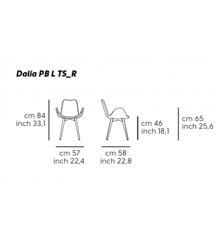 Poltroncina Dalia PB LTS_R - Midj