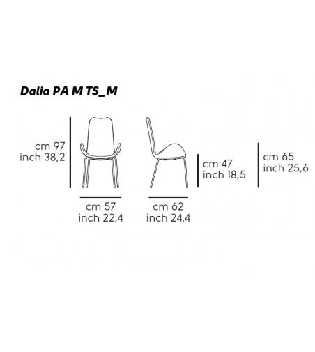 Armlehnstuhl Dalia Midj PA MT