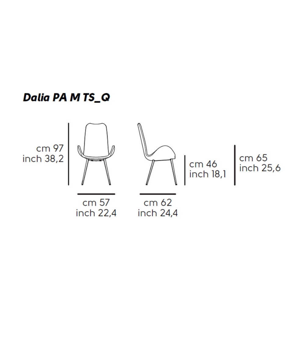Dalia PA M TS_Q Sessel - Midj