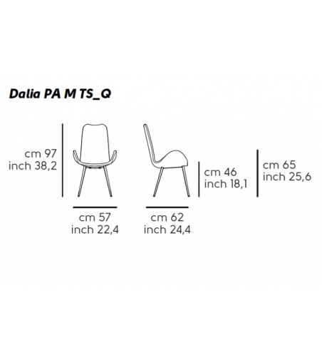 Dalia PA M TS_Q Armachair - Midj