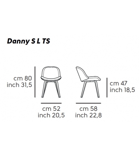Stuhl Danny S Midj