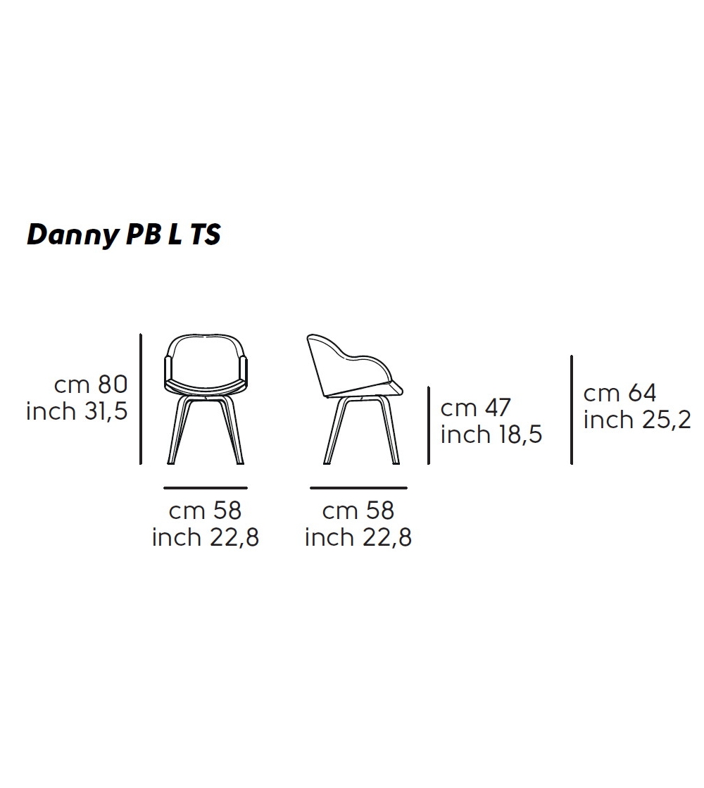 Poltroncina Danny PB L TS - Midj