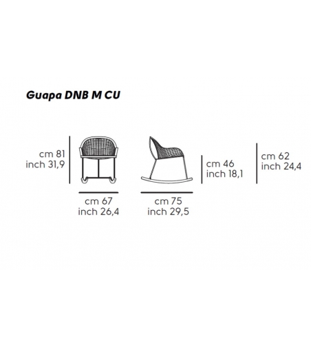 Midj Guapa DNB Lounge Armchair