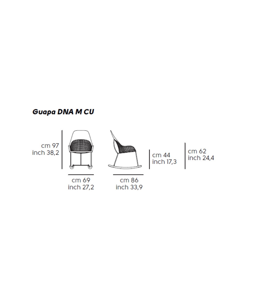 Midj Poltroncina Guapa DNA