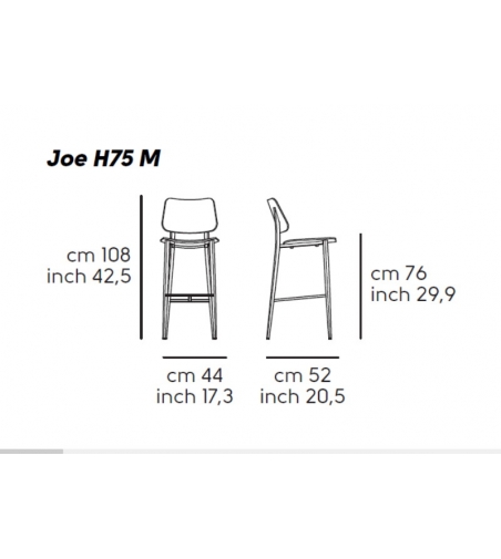 Sgabello Midj Joe