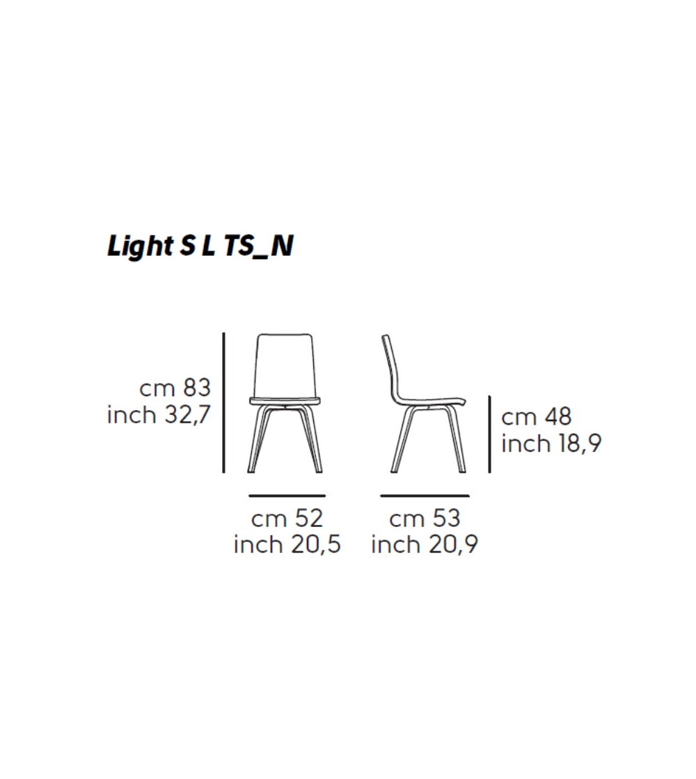 Tisch Light S L TS - Midj