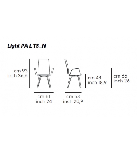 Light PA L TS_N Armachair - Midj