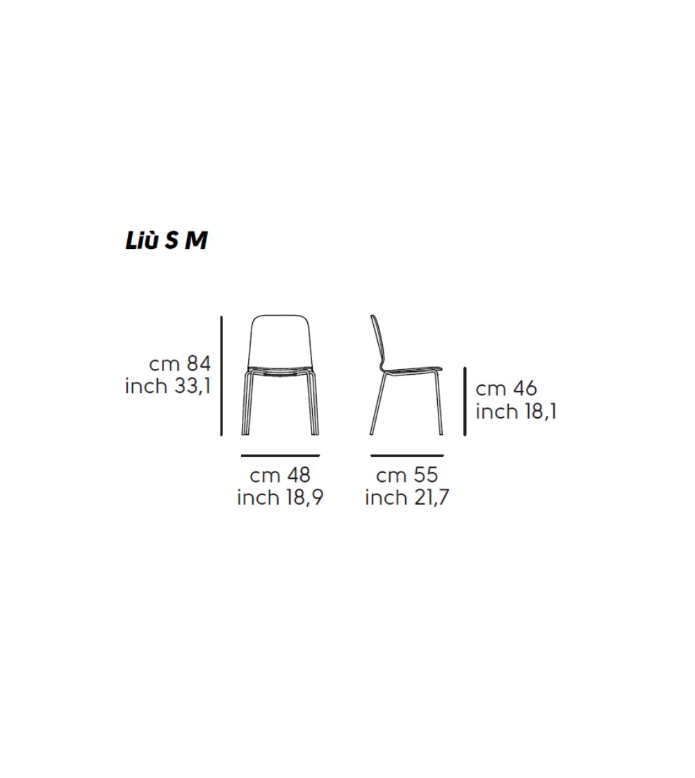 Midj Liù Silla de Oficina de Restylon