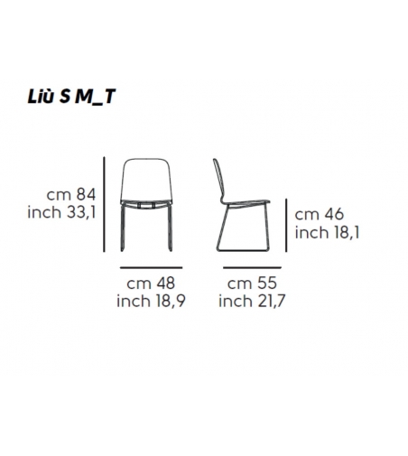 Chaise Liù S M RS X - Midj