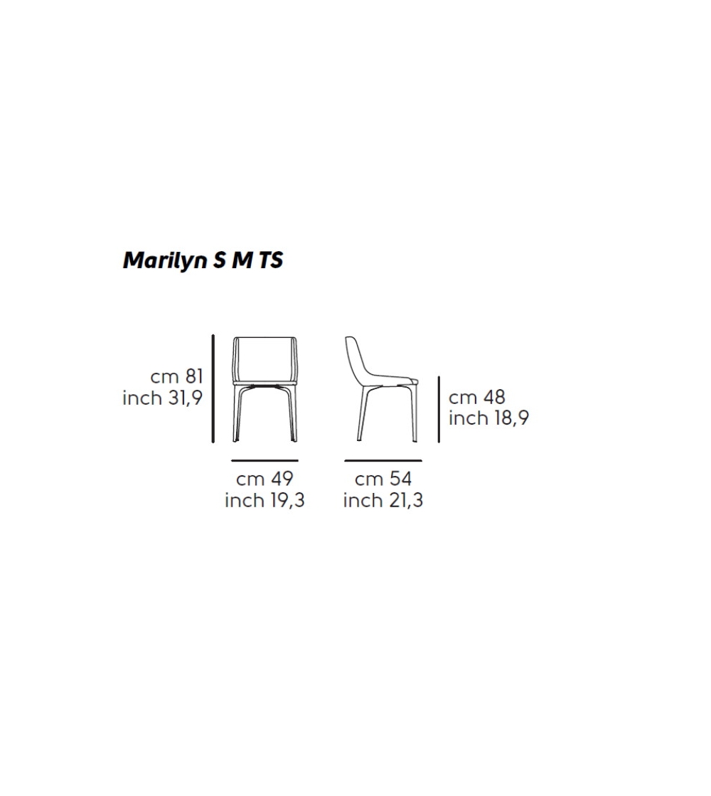 Silla Marilyn S M TS - Midj