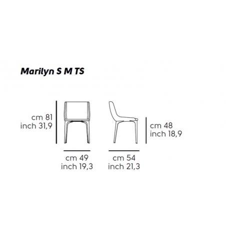 Silla Marilyn S M TS - Midj